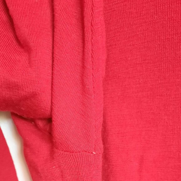 Simple Merino turtleneck in red/rouge size xlarge - Picture 11 of 12